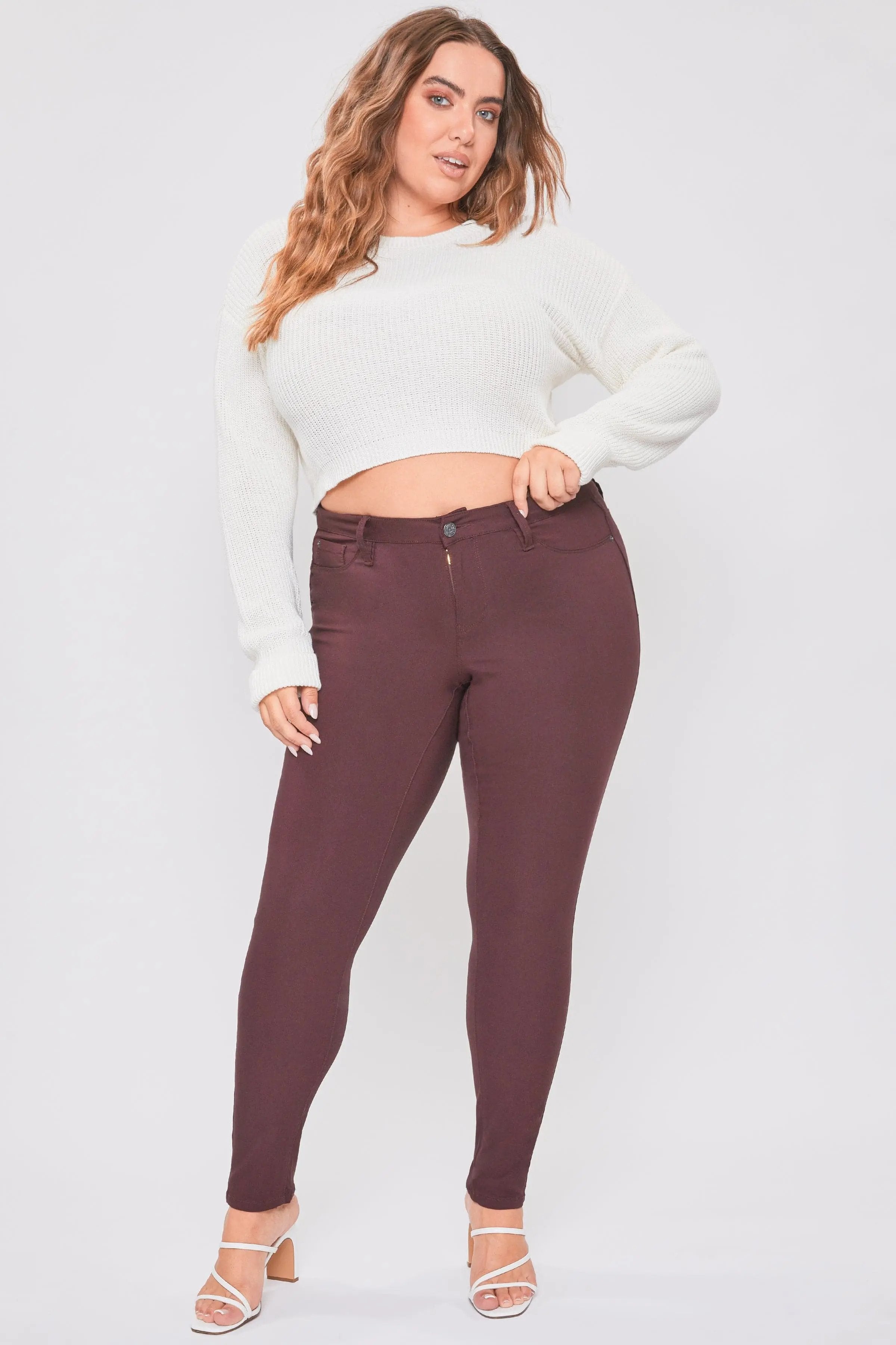 Women's Plus Hyperstretch Skinny Pants - Love Salve