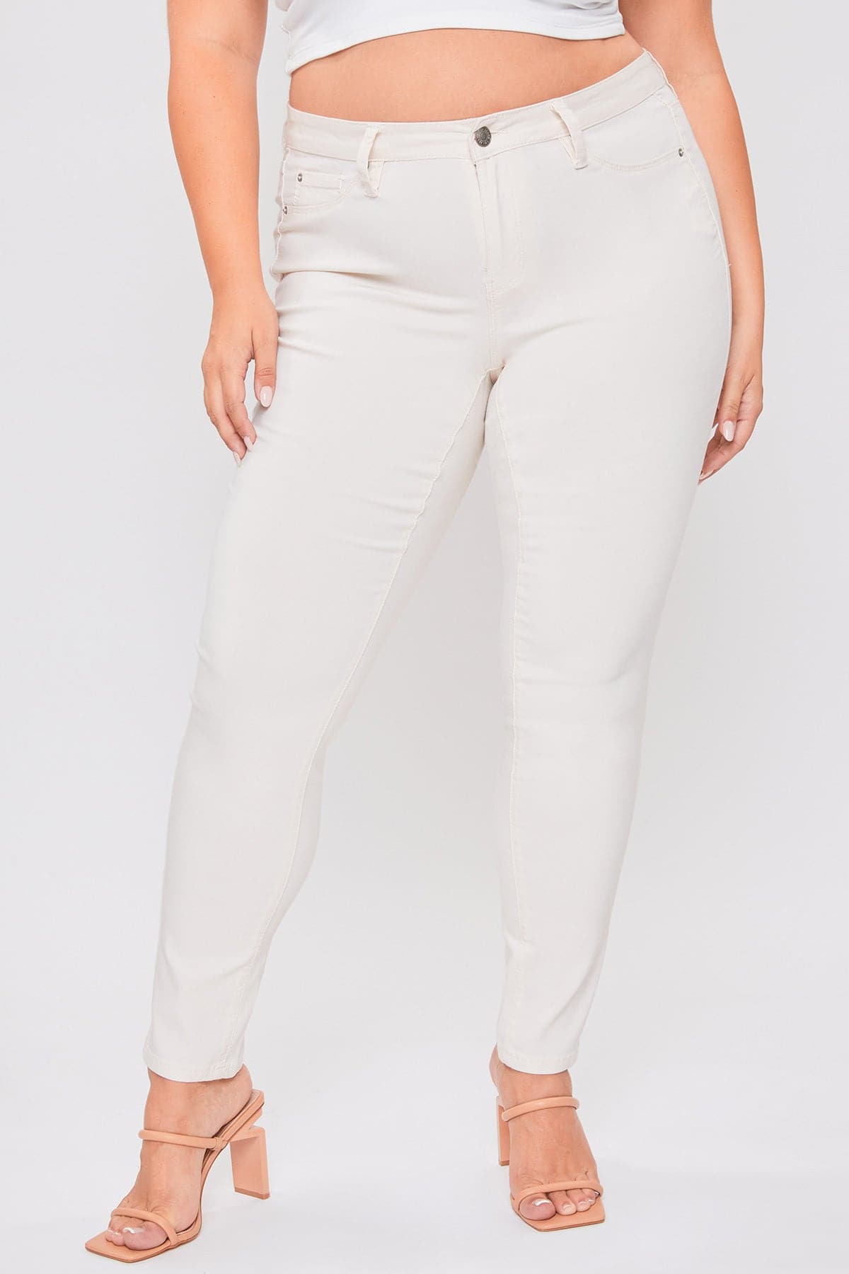 Women's Plus Hyperstretch Skinny Pants YMI JEANS
