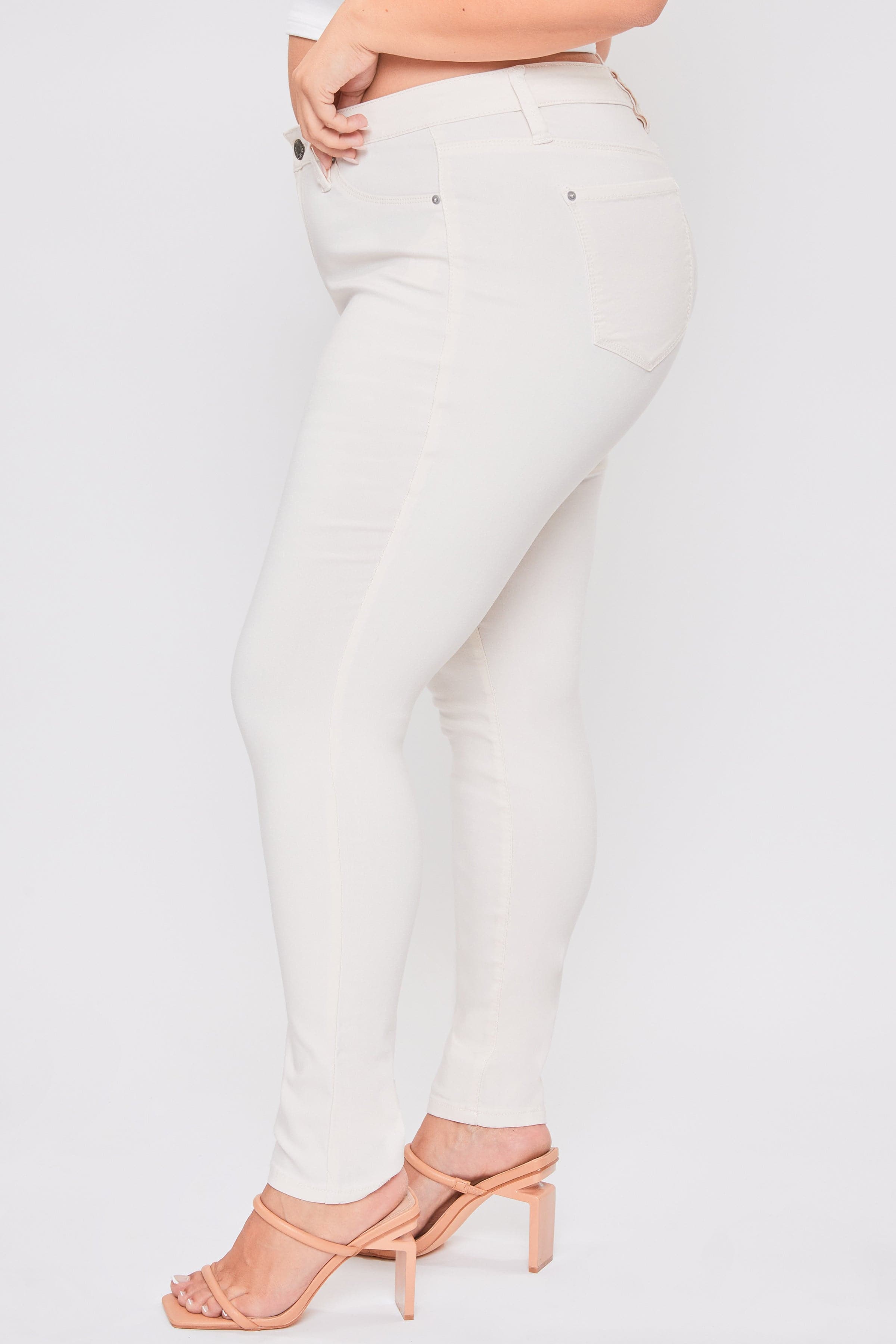 Women's Plus Hyperstretch Skinny Pants YMI JEANS