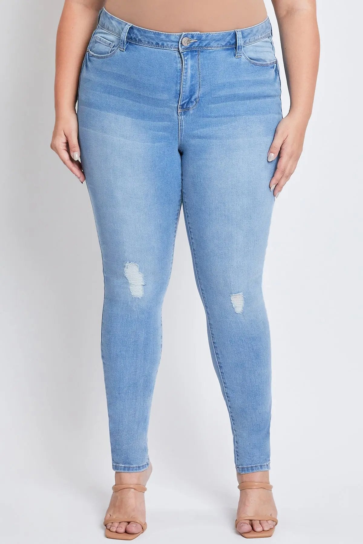 Women's Plus Essential Skinny Jeans - Love Salve