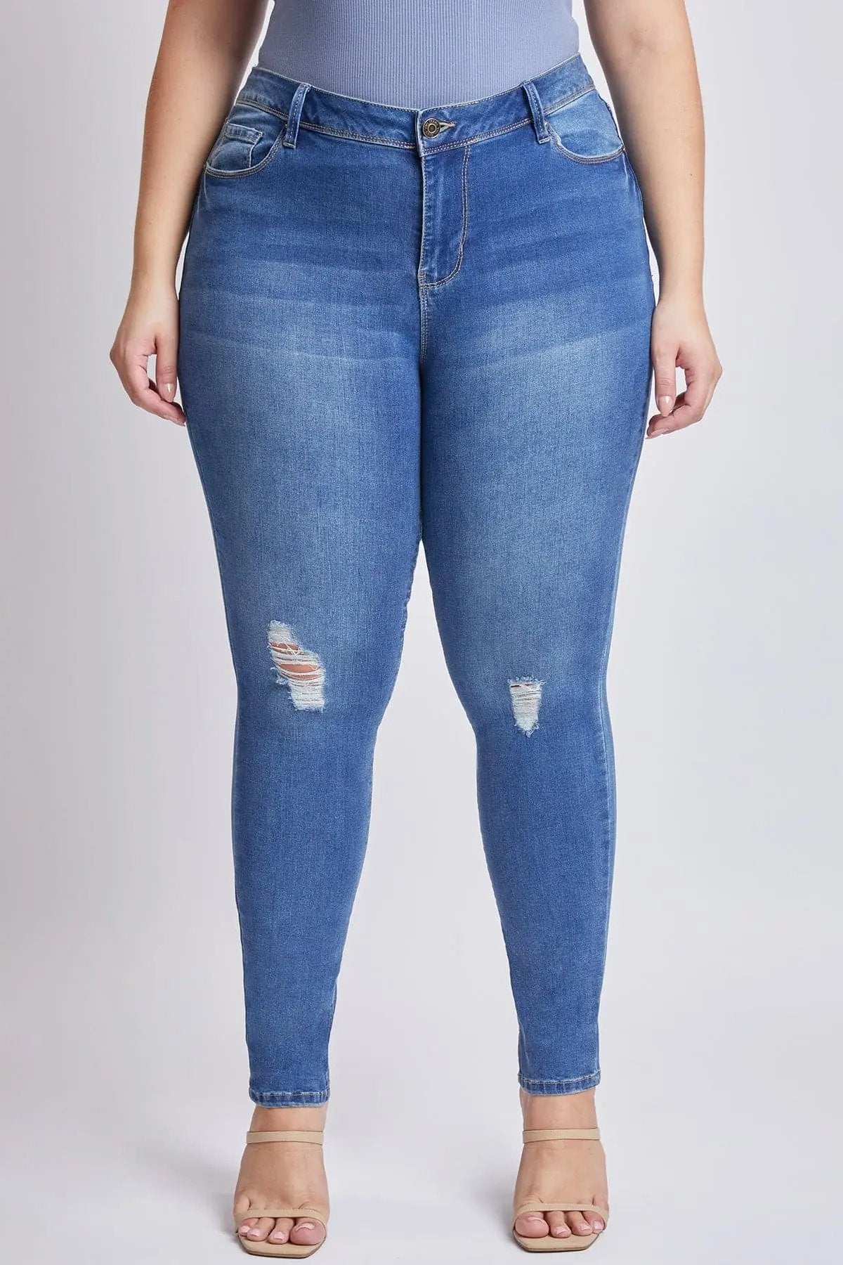 Women's Plus Essential Skinny Jeans - Love Salve