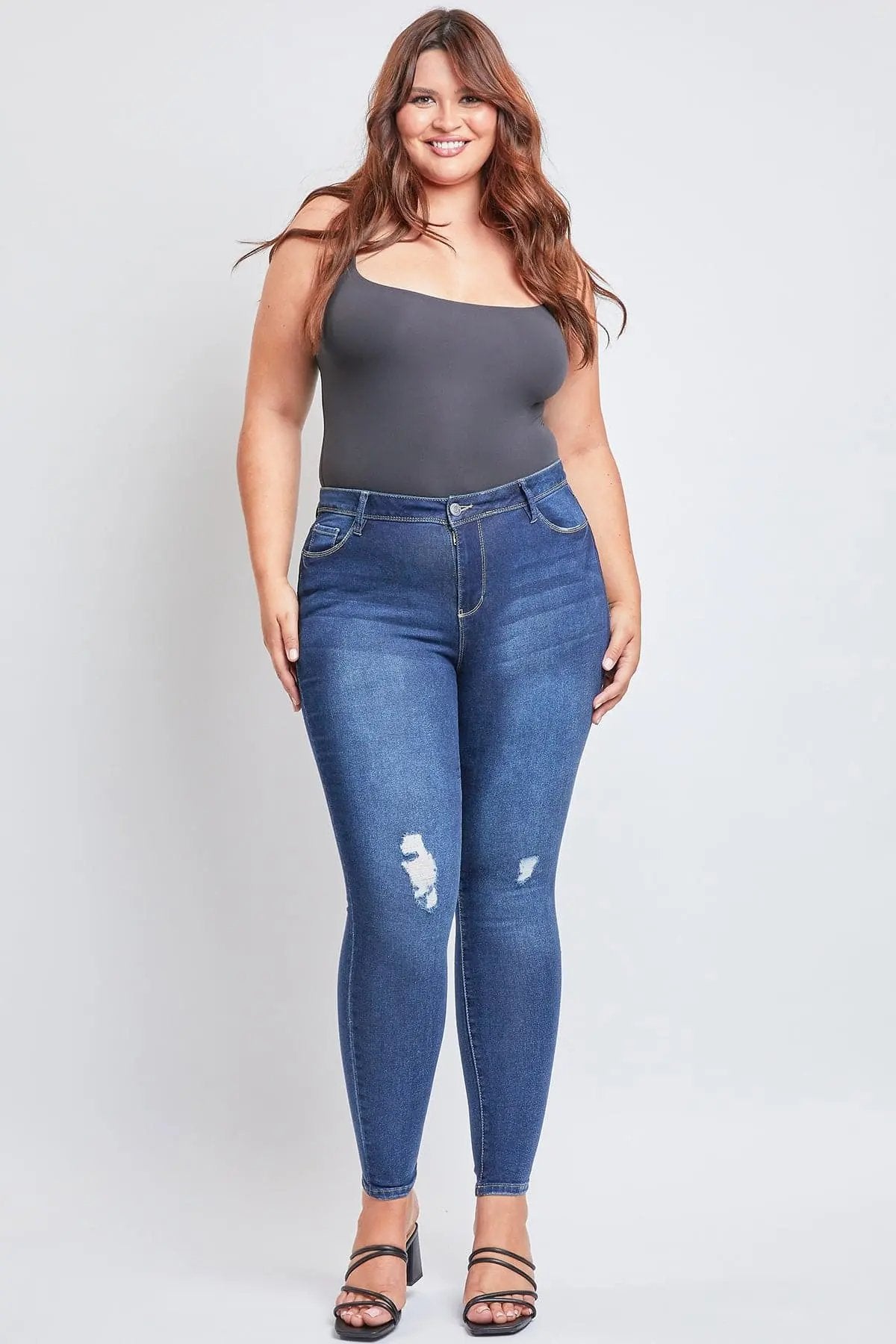 Women's Plus Essential Skinny Jeans - Love Salve