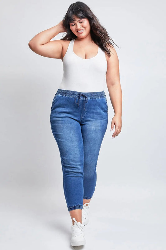 Women's Plus Loungewear Jogger - Love Salve