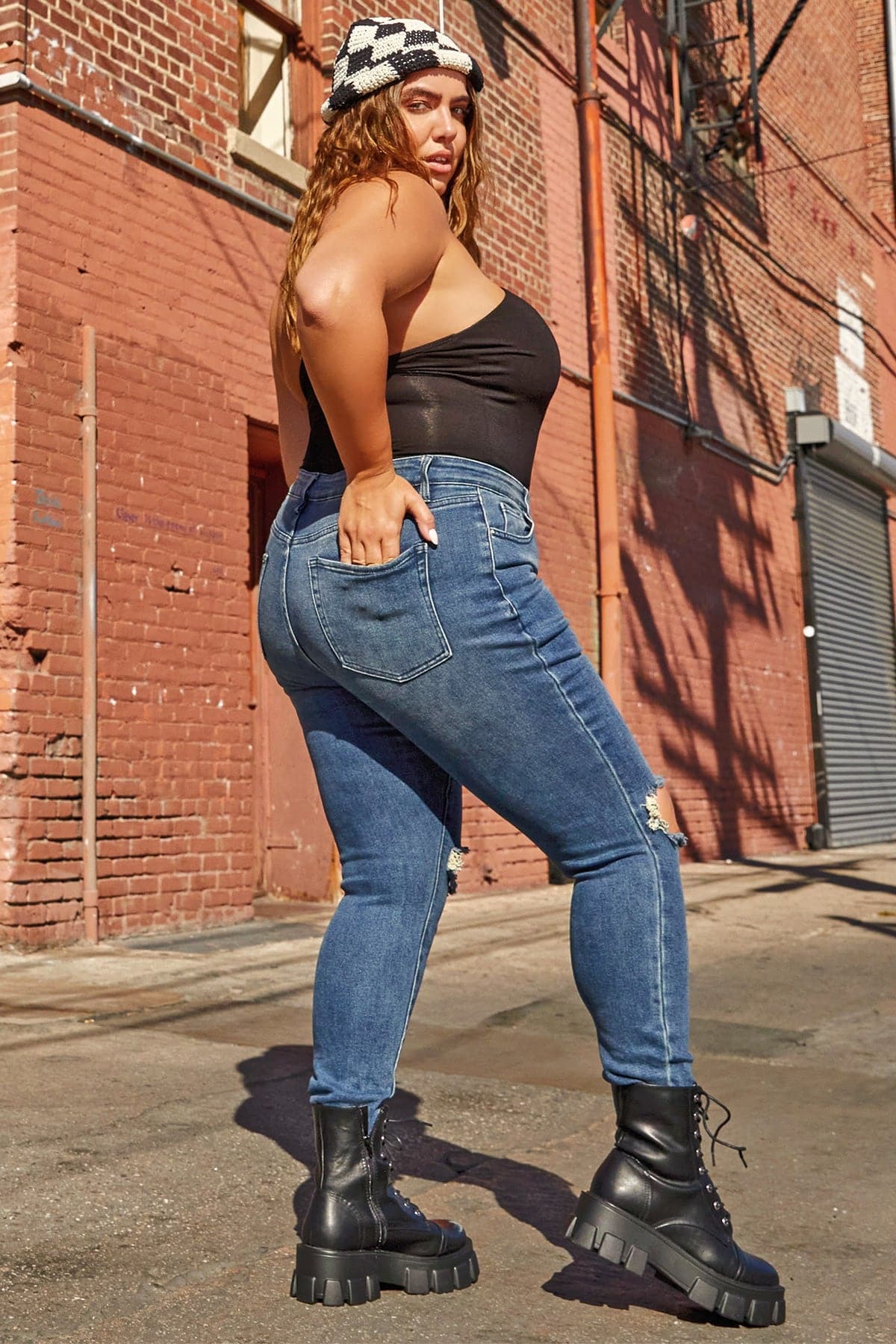 Women's Plus Dream  Ankle Jeans YMI JEANS