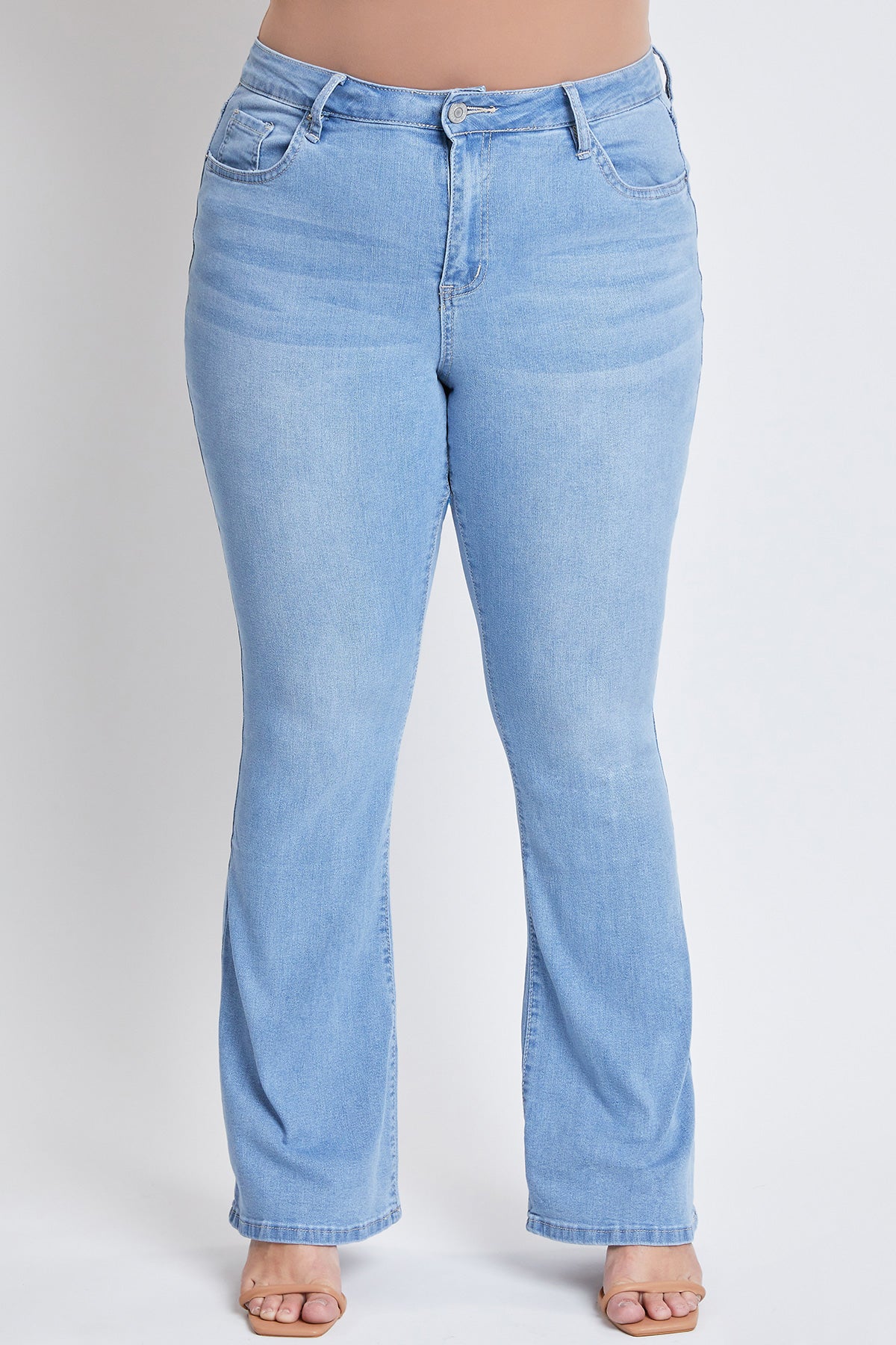 Women's Plus Size Basic Flare Jeans YMI JEANS