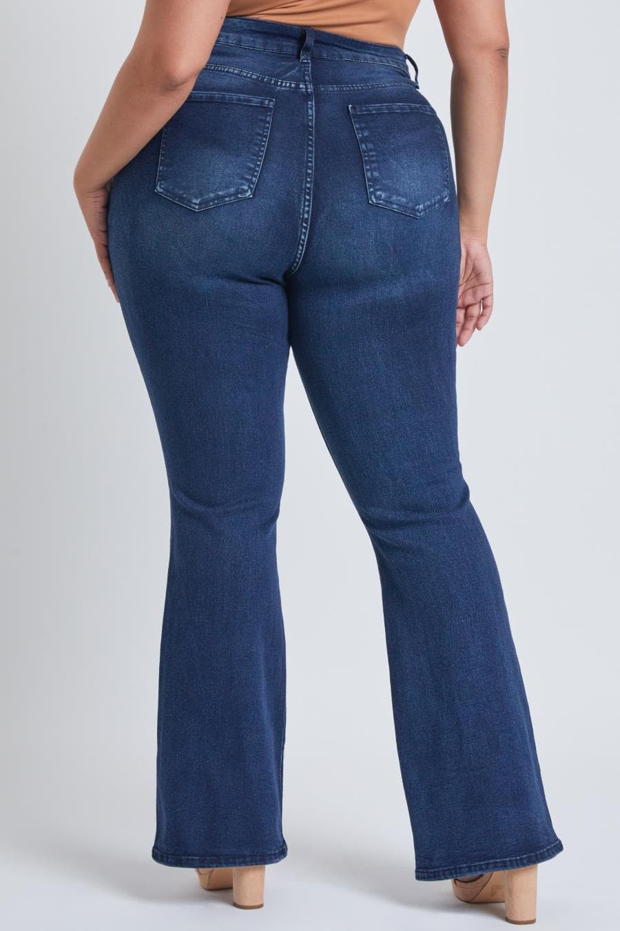 Women's Plus Size Basic Flare Jeans YMI JEANS