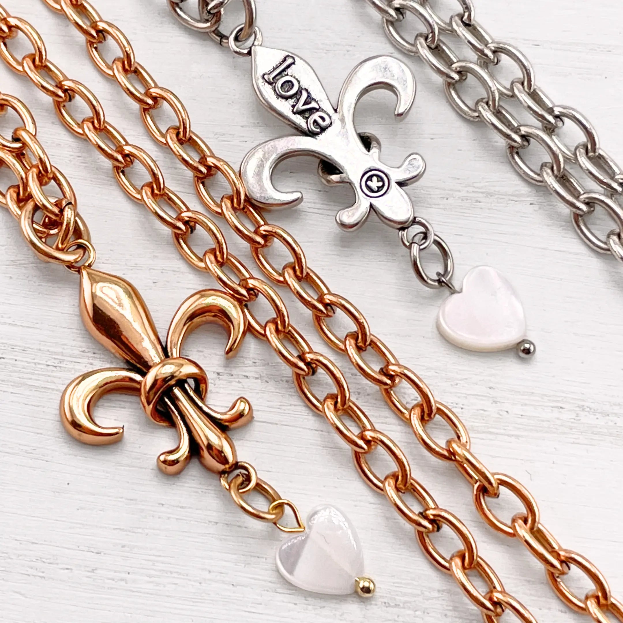 Love Fleur-de-Lis Essential Necklace Katia Designs