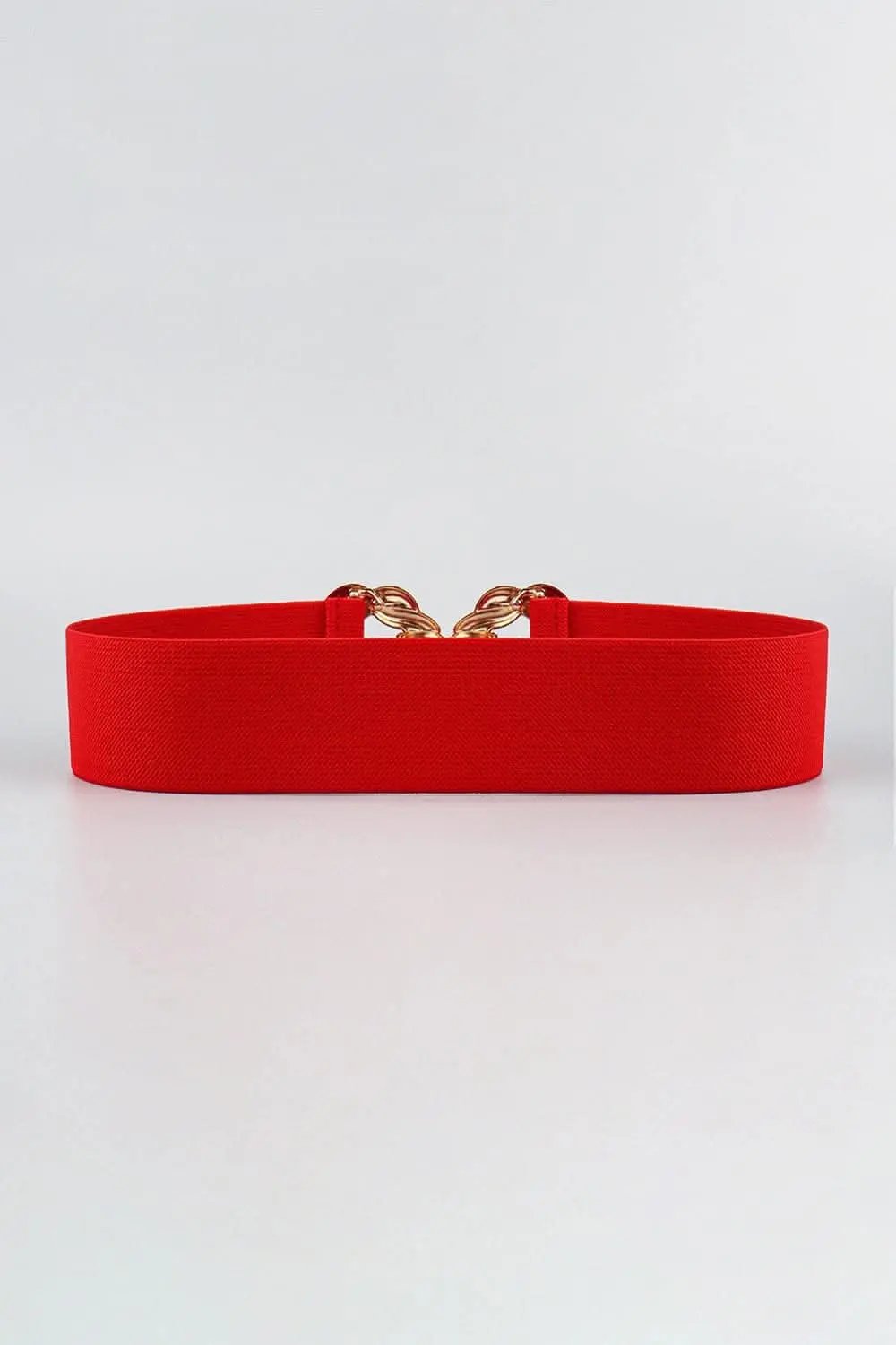 Elastic belt with zinc alloy buckle - Love Salve 