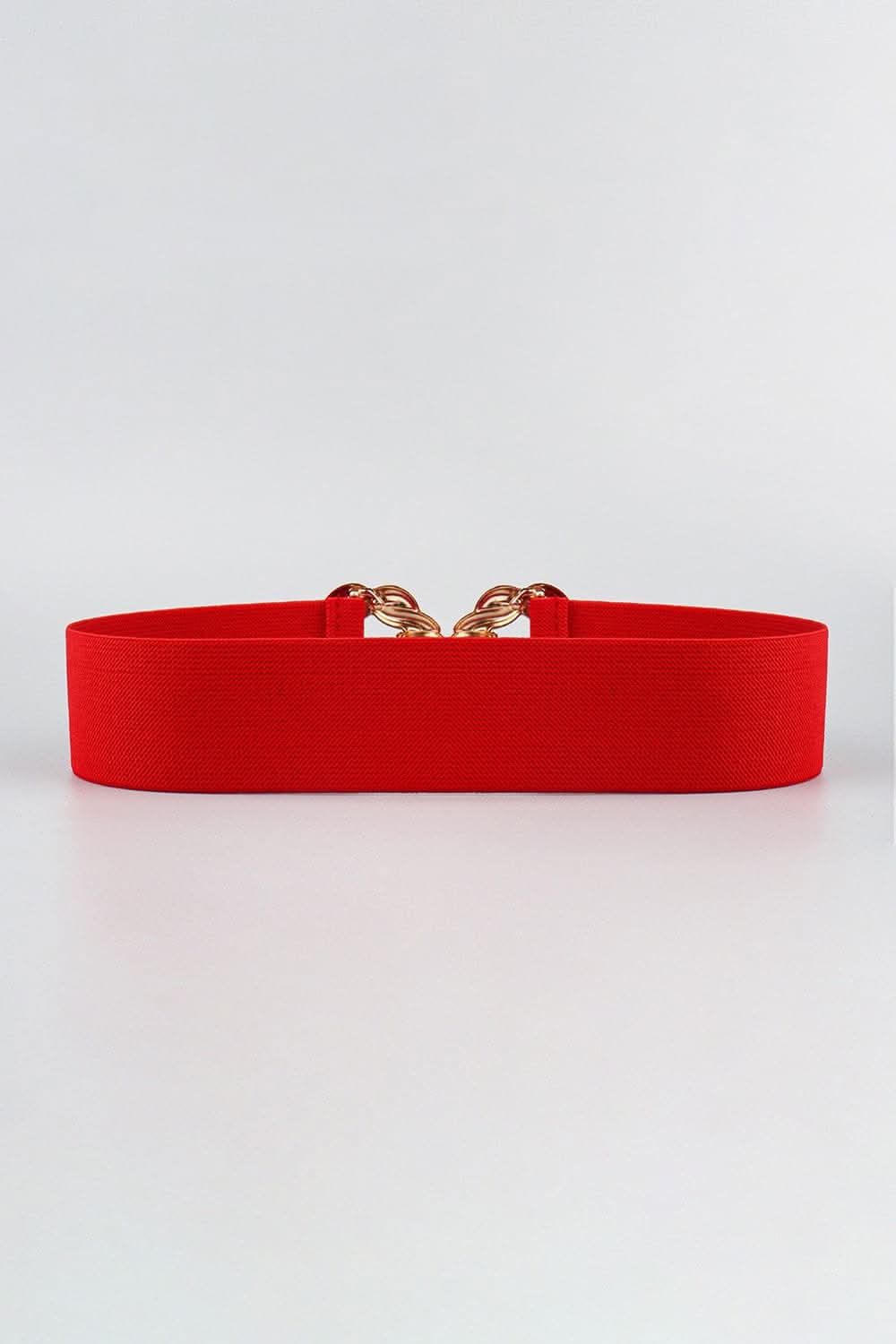 Elastic belt with zinc alloy buckle - Love Salve 