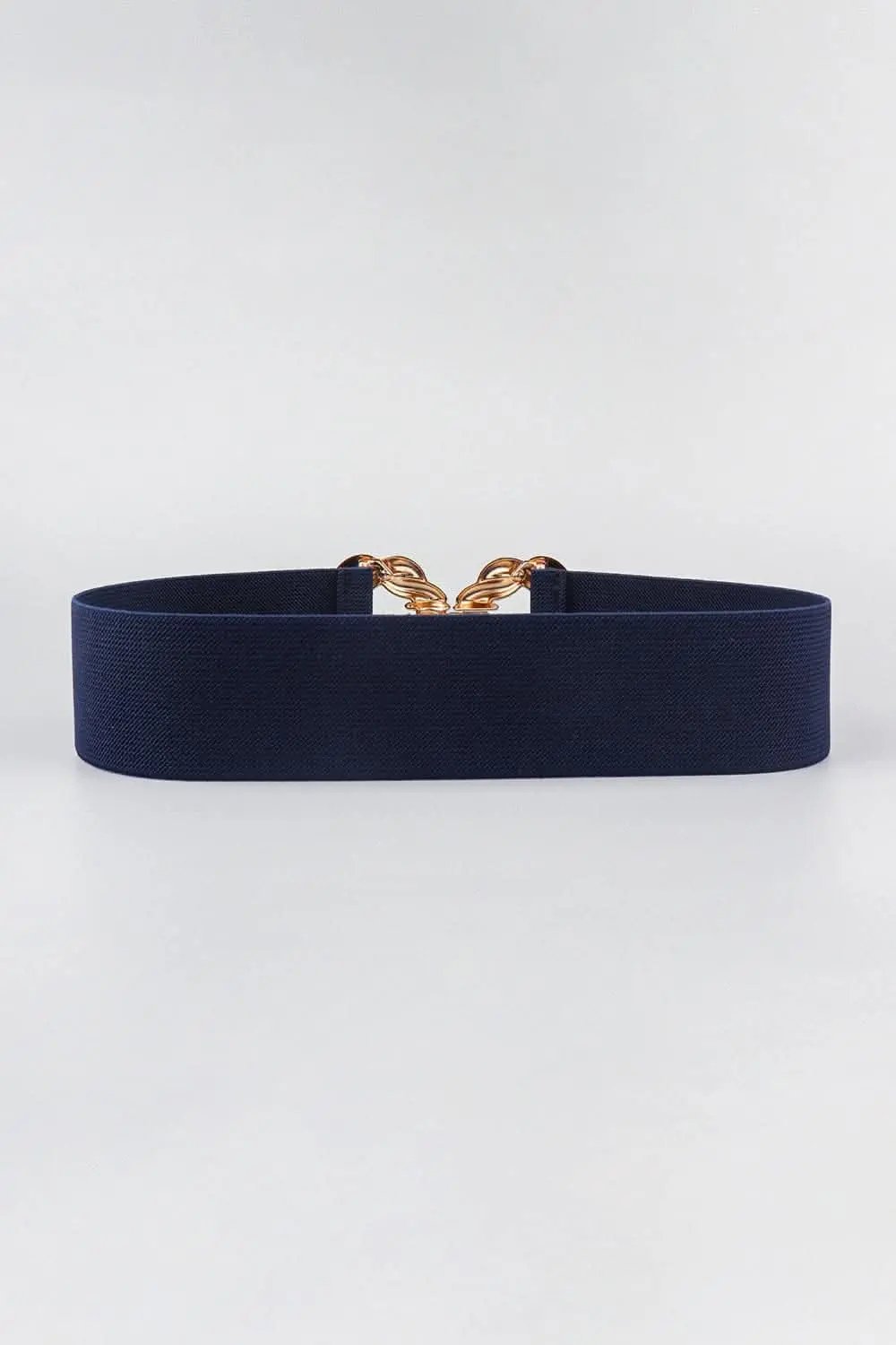 Elastic belt with zinc alloy buckle - Love Salve 