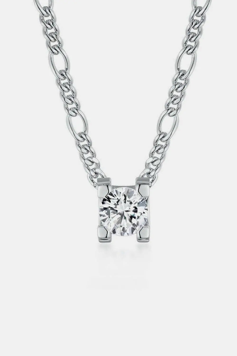 Elegant 2 Carat Moissanite Necklace - Love Salve 
