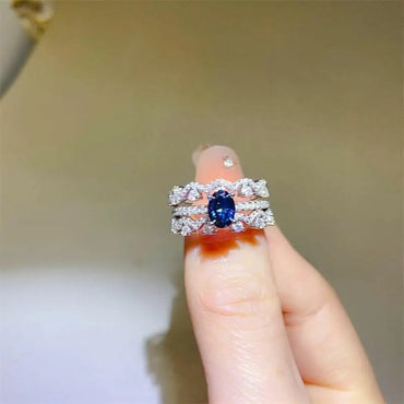 Elegant Moissanite Ring 1 Ct - Love Salve 