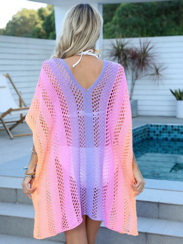 Elegant Openwork Beach Cover-Up - Love Salve 