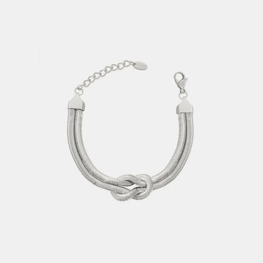 Elegant gold-plated knot bracelet - Love Salve 