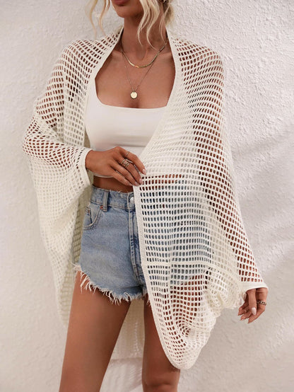 Elegant sheer longline wrap - Love Salve 