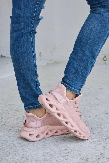 Elevate Your Style with Mesh Platform Sneakers for Active Lifestyle - Love Salve 