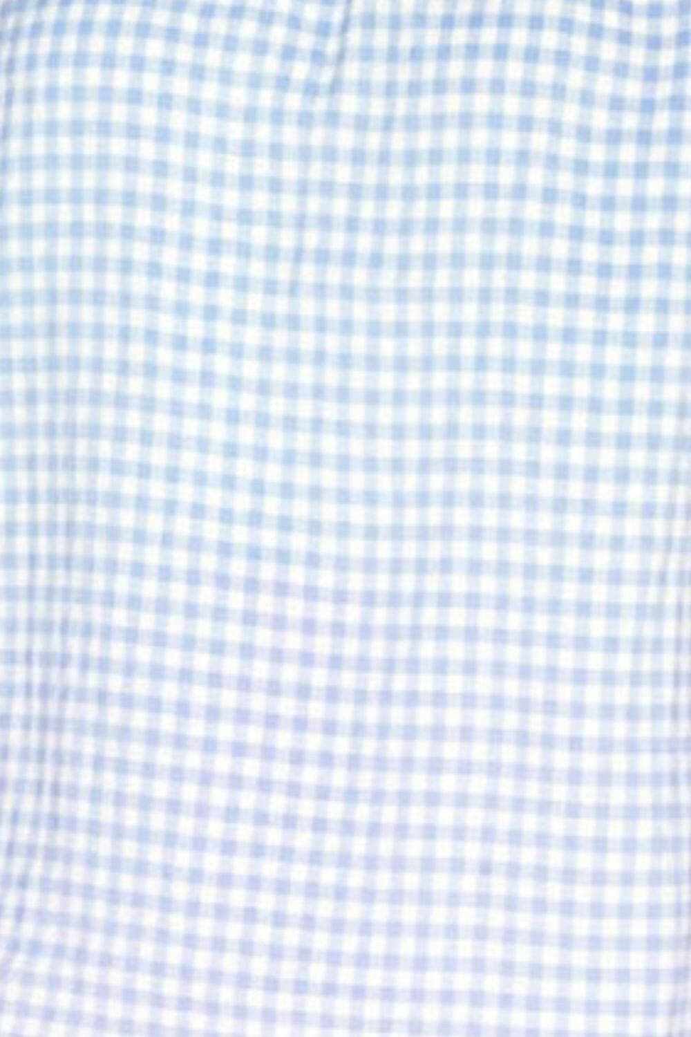 Embroidered plaid cotton blouse - Love Salve 