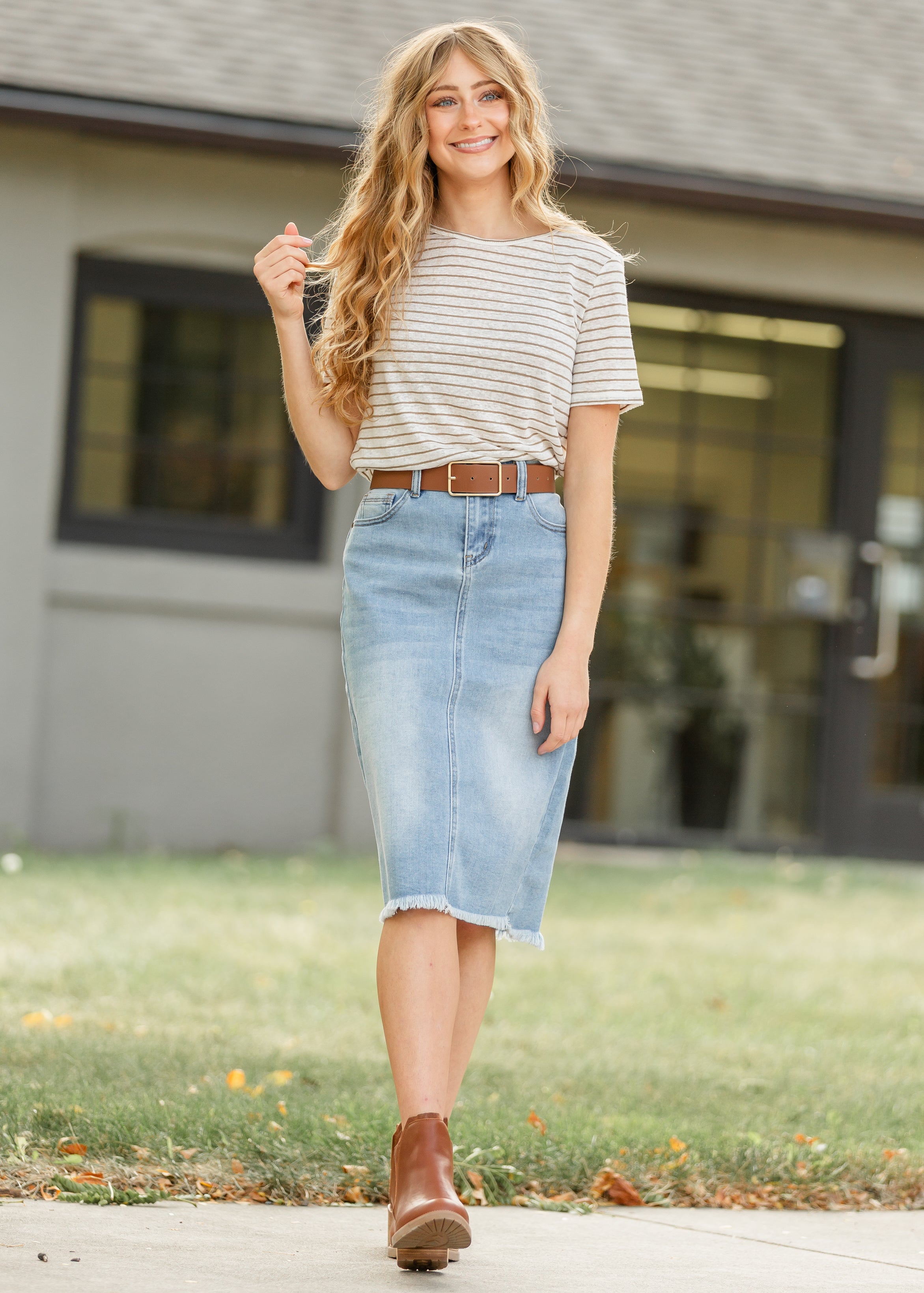 Essential Linen Short Sleeve T-shirt Inherit Co.