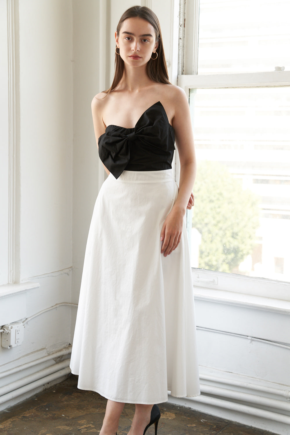 BLISSFUL BREEZE WOVEN MIDI DRESS Flying Tomato