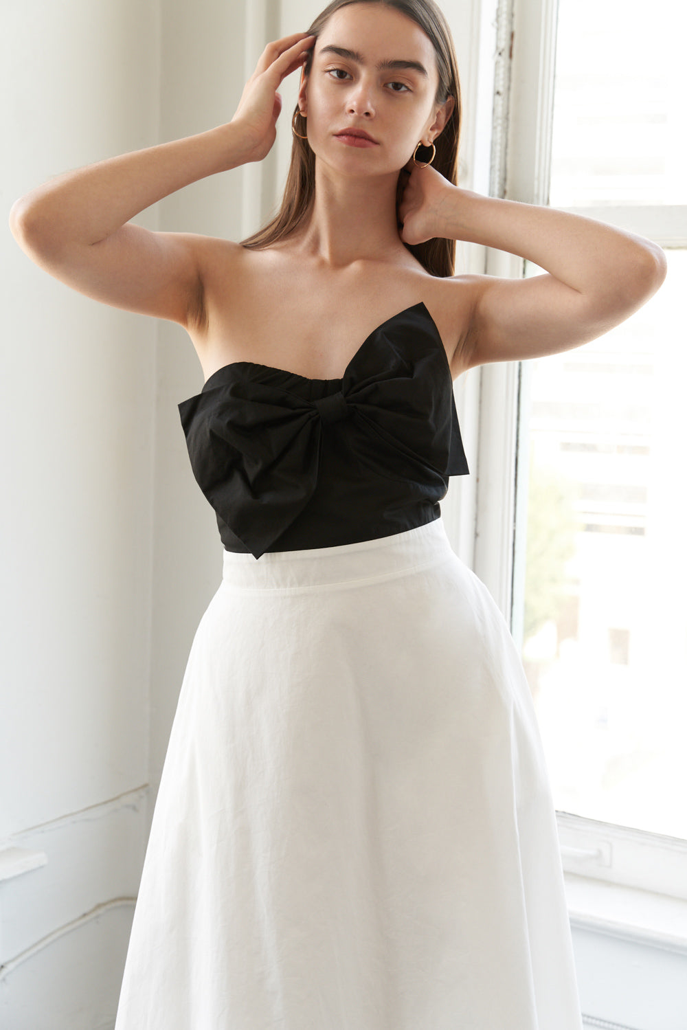 BLISSFUL BREEZE WOVEN MIDI DRESS Flying Tomato