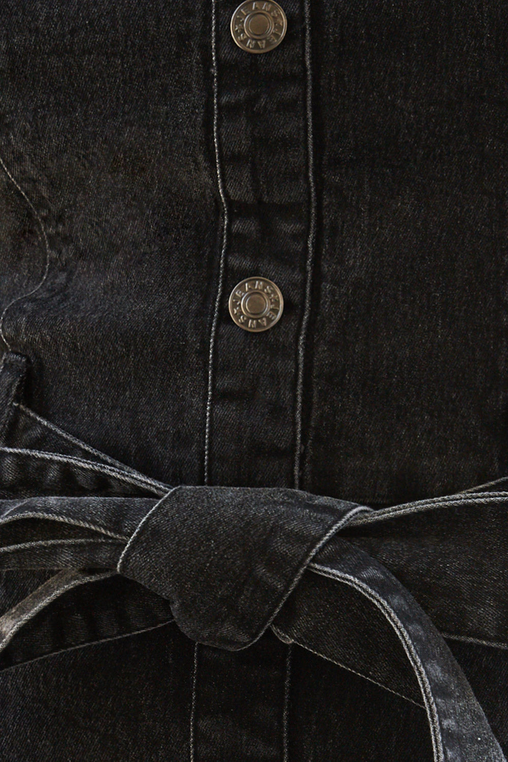 SOMEWHERE UP ABOVE DENIM MIDI DRESS Flying Tomato