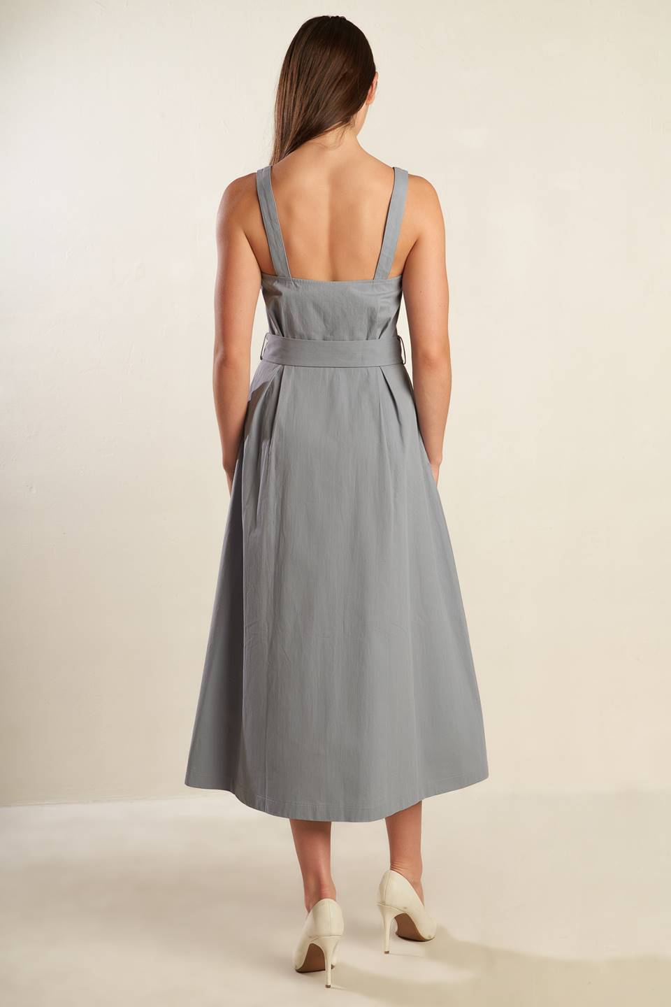 CALIFORNIA DREAMING WOVEN MIDI DRESS Flying Tomato