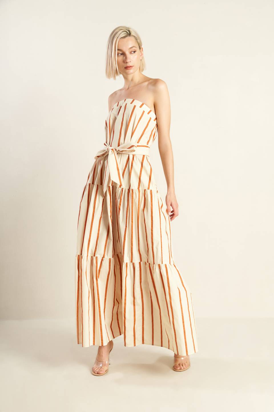 SWEET REMINISCENCE WOVEN MAXI DRESS Flying Tomato