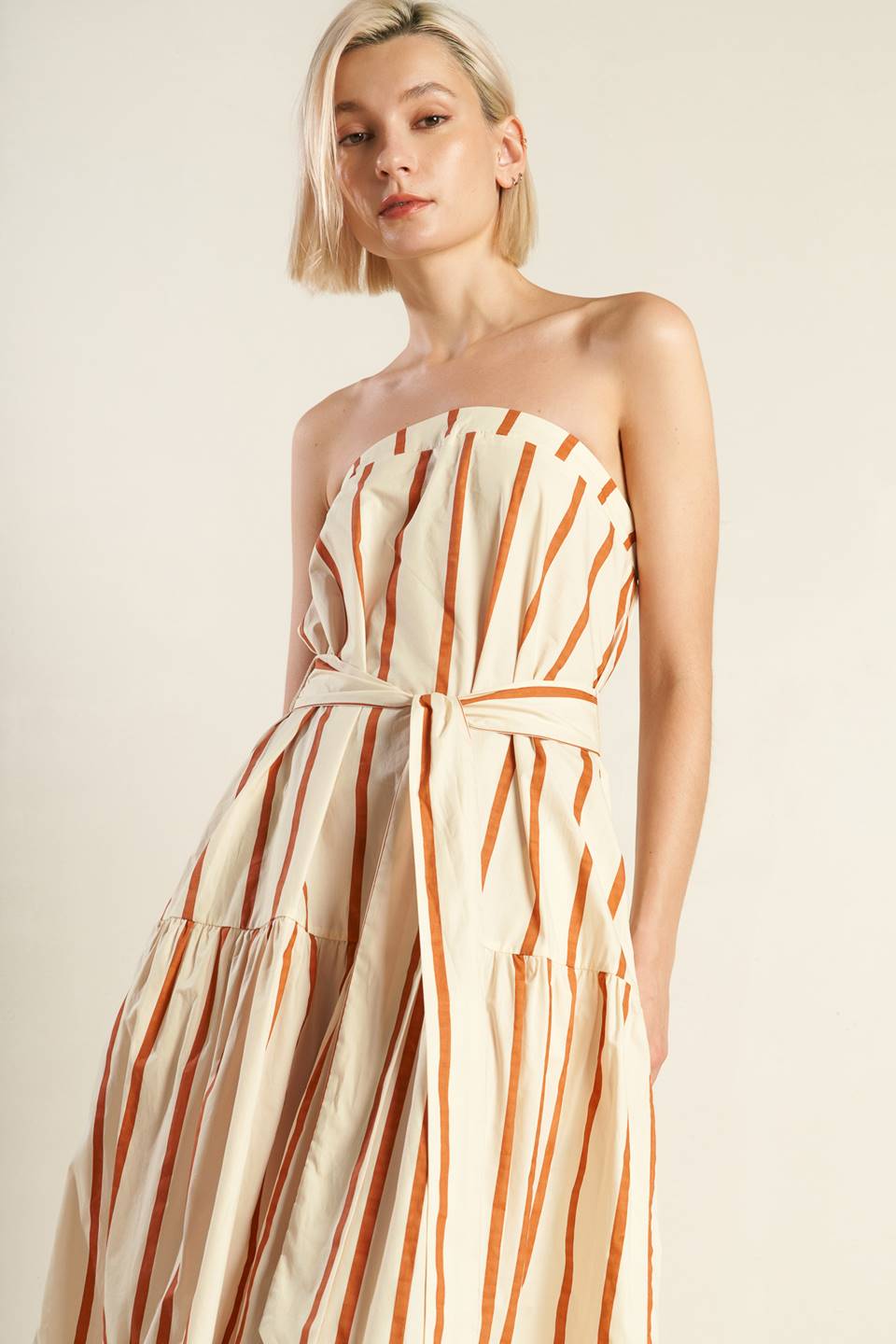 SWEET REMINISCENCE WOVEN MAXI DRESS Flying Tomato