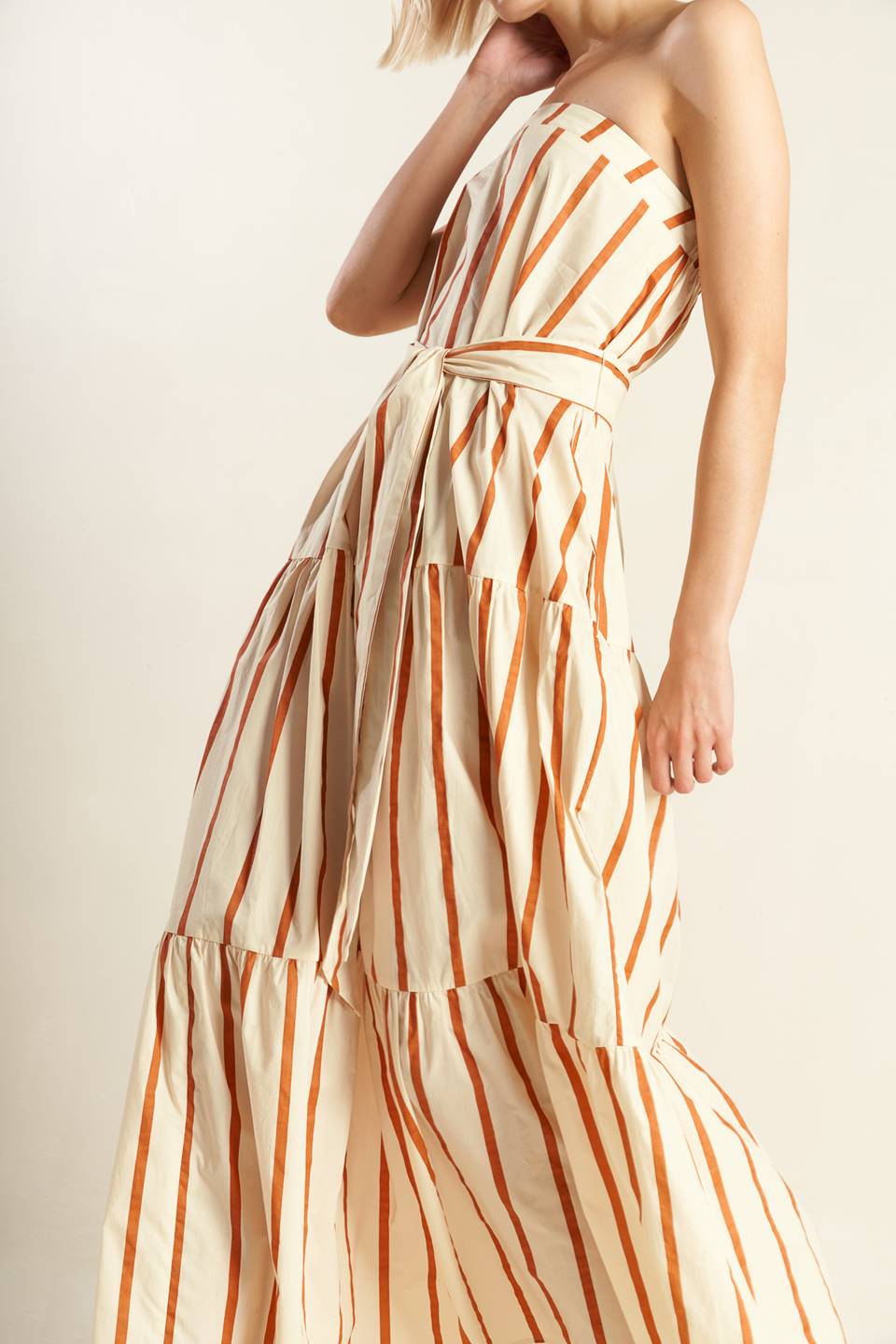 SWEET REMINISCENCE WOVEN MAXI DRESS Flying Tomato