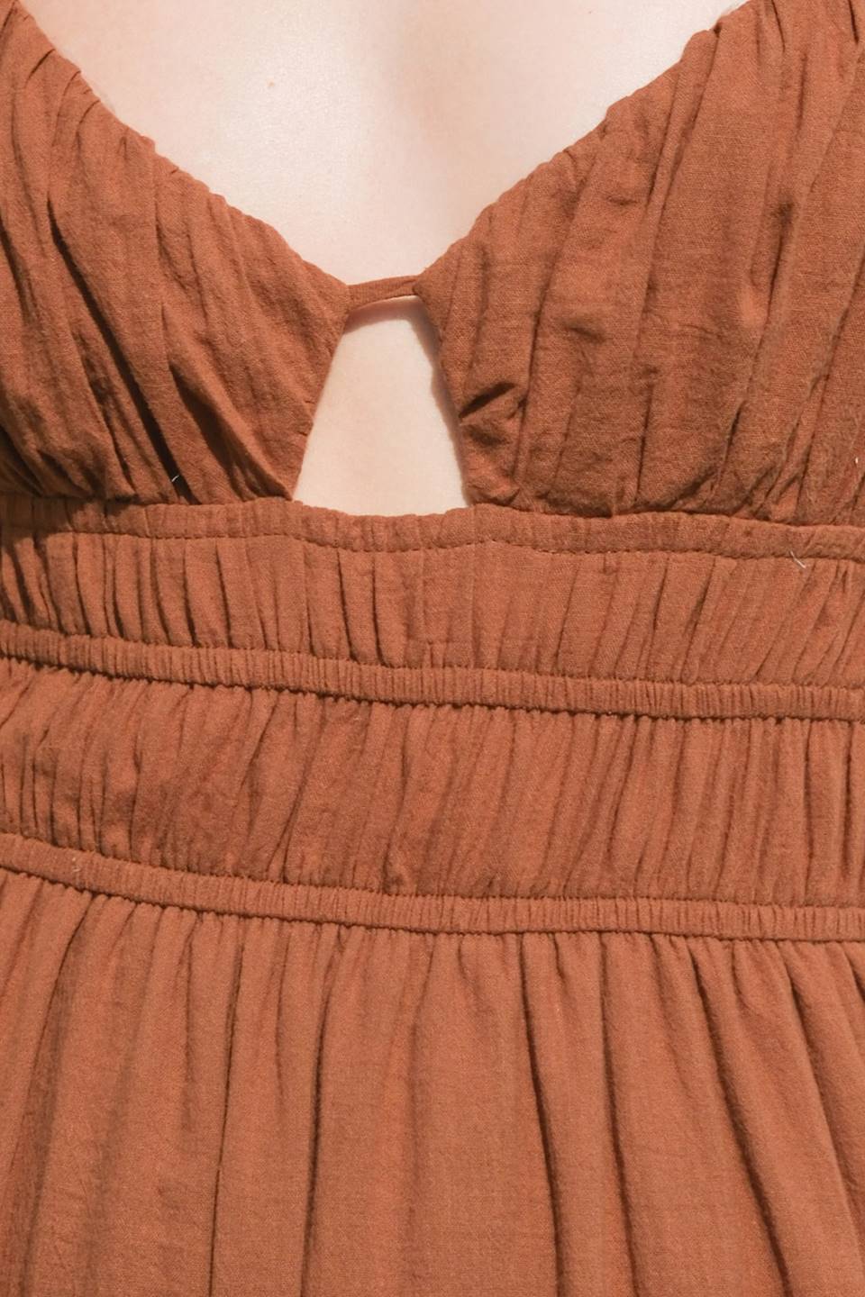 EFFORTLESS ELEGANCE WOVEN MAXI DRESS Flying Tomato