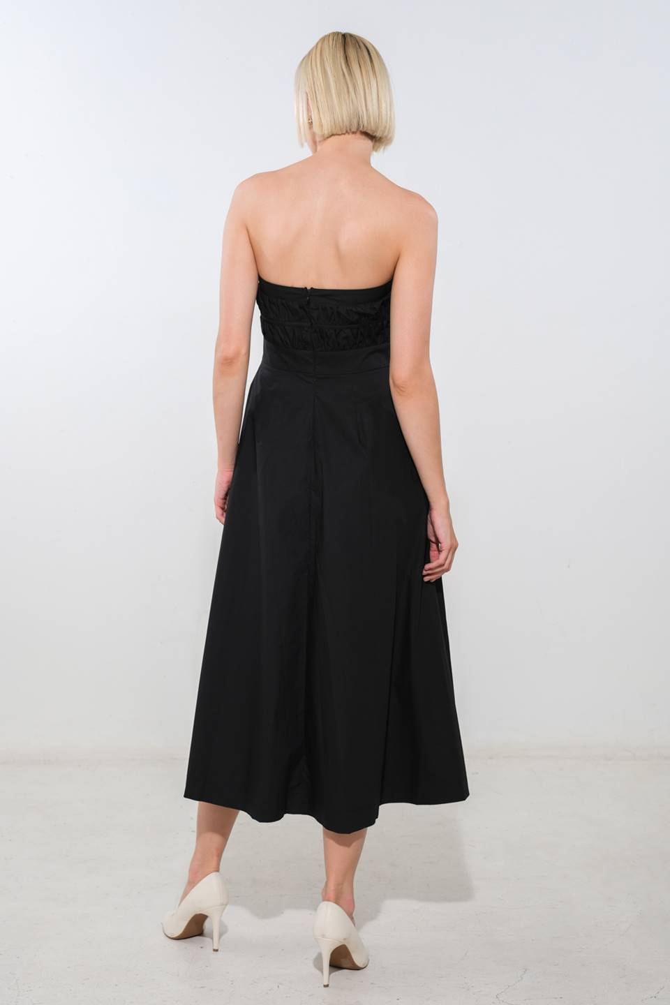 MYSTIC MUSE WOVEN MIDI DRESS Flying Tomato