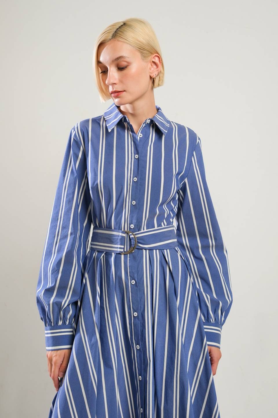 PETAL POWER MIDI SHIRT DRESS Flying Tomato