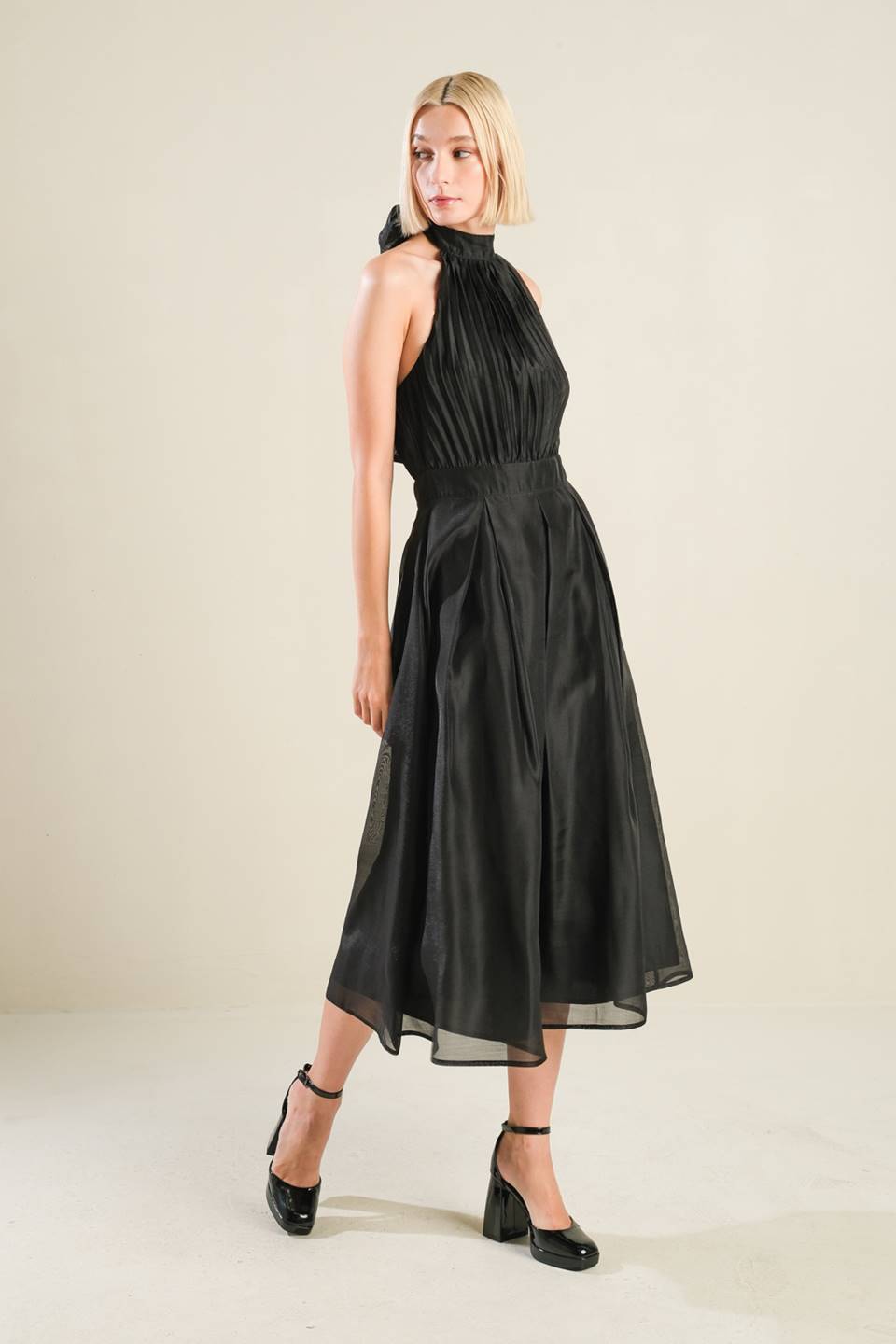 INVITATION TO LOVE WOVEN MIDI DRESS Flying Tomato