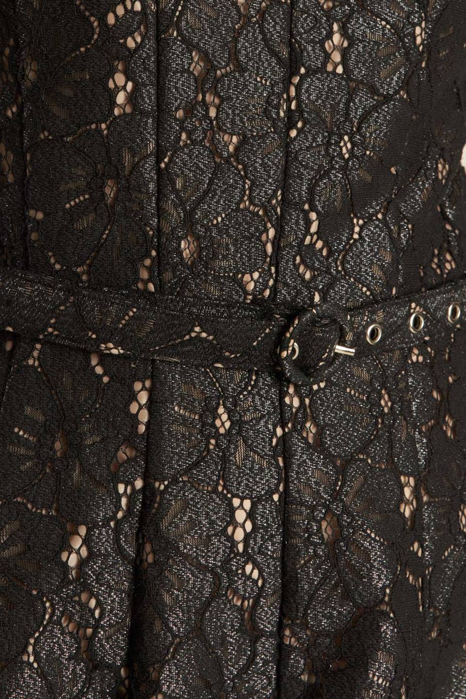 THE TRUTH IS WOVEN LACE MIDI DRESS Flying Tomato