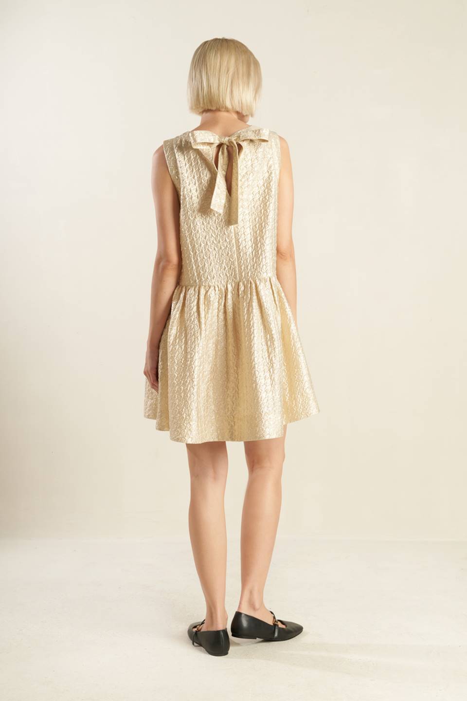 HORIZON HIDEAWAY WOVEN MINI DRESS