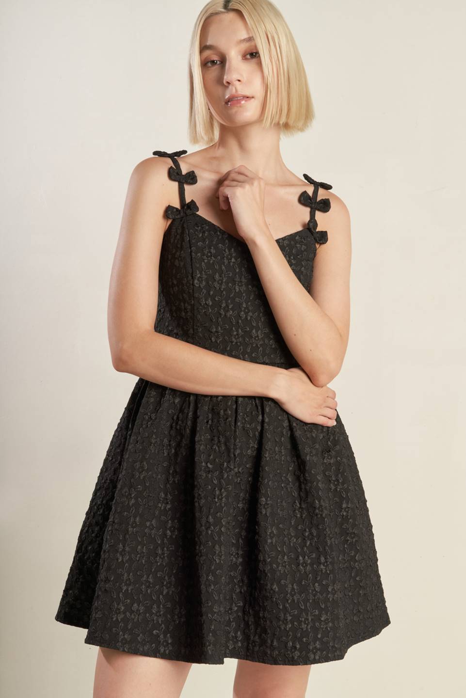 COVETED SWEETNESS WOVEN LACE MIDI DRESS Flying Tomato