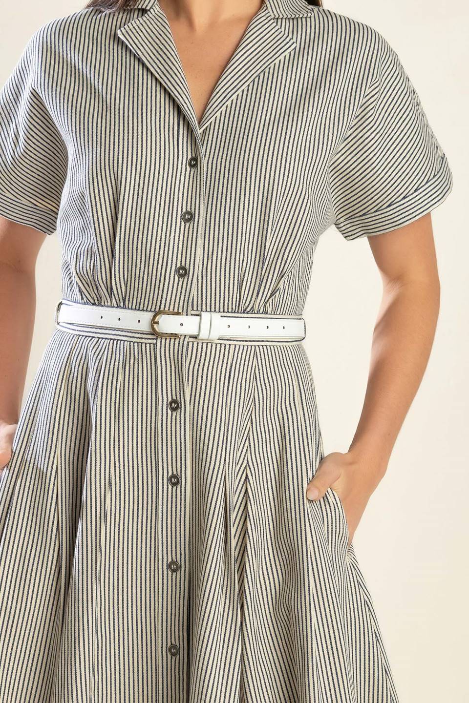 TIME TO EVOLVE WOVEN MIDI DRESS Flying Tomato