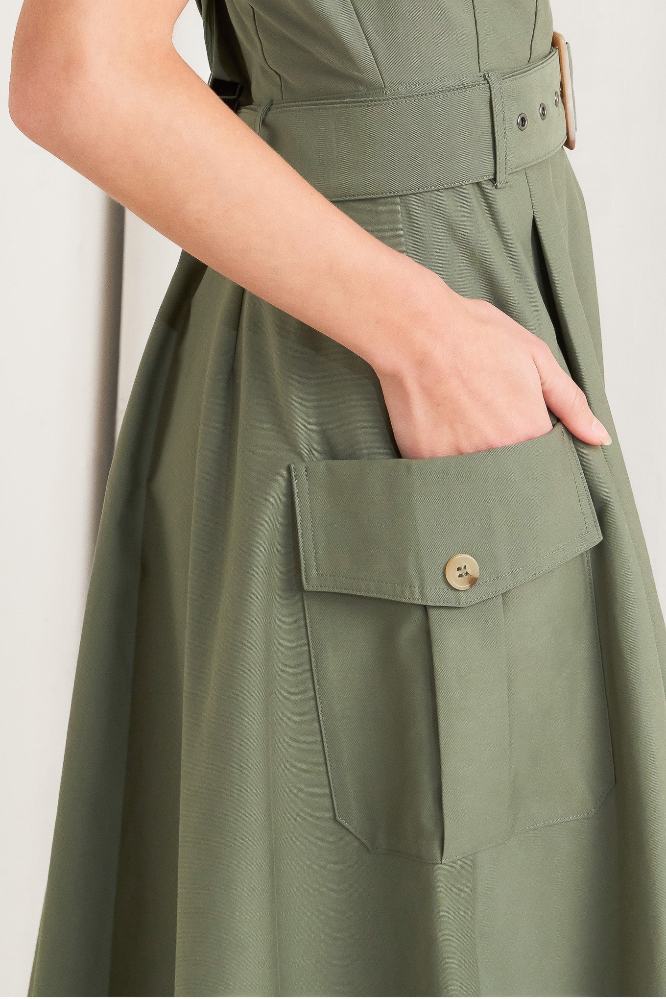 LOST IN THE STARS WOVEN MIDI DRESS - Love Salve