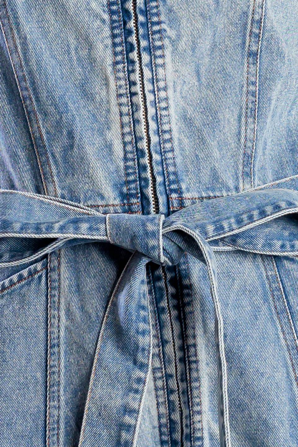 SUNSHINE STATE OF MIND INDIGO DENIM DRESS Flying Tomato