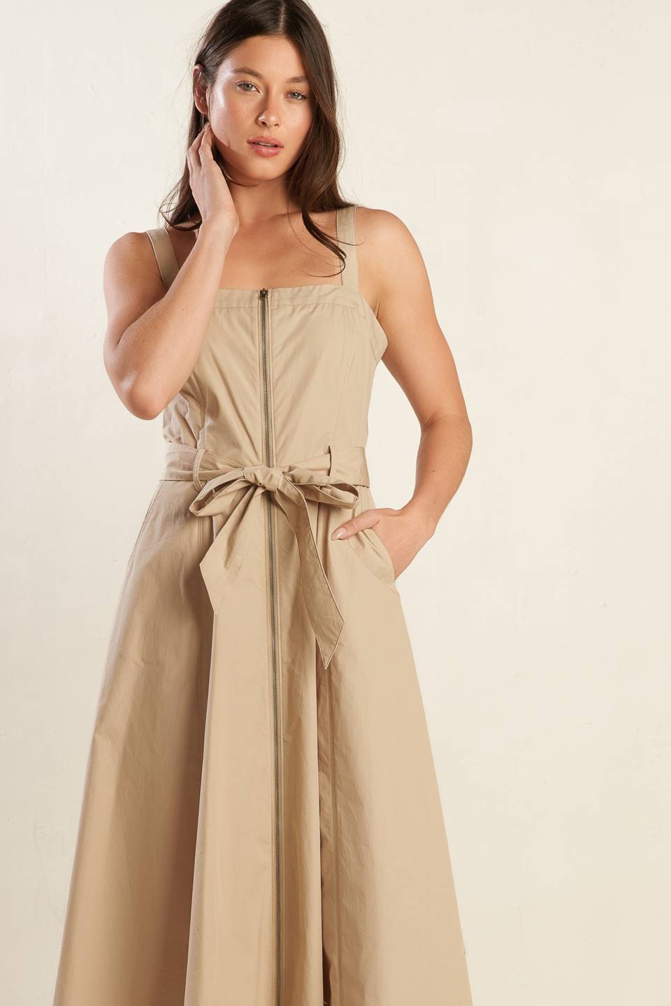 MARGOT DREAM WOVEN MIDI DRESS Flying Tomato