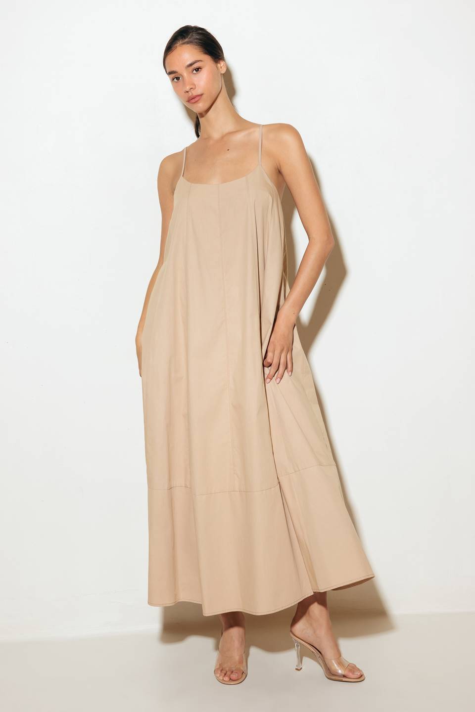 DAISY LANE WOVEN MIDI TENT DRESS Flying Tomato