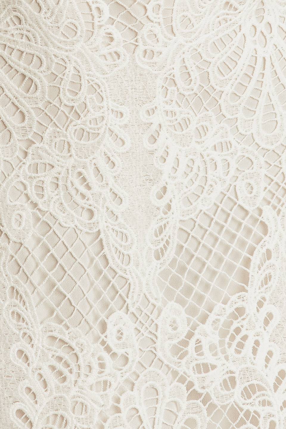 CATCHING DREAMS WOVEN LACE MIDI DRESS Flying Tomato