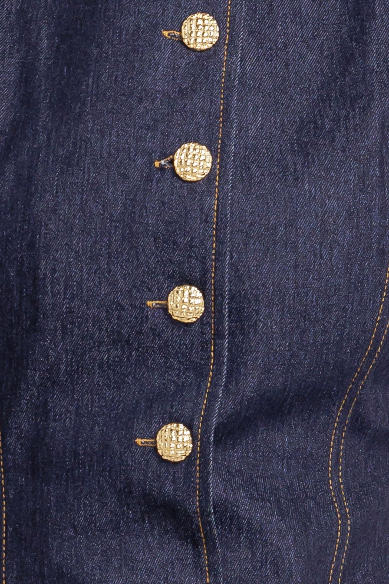 INDIGO AVENUE DENIM MINI DRESS