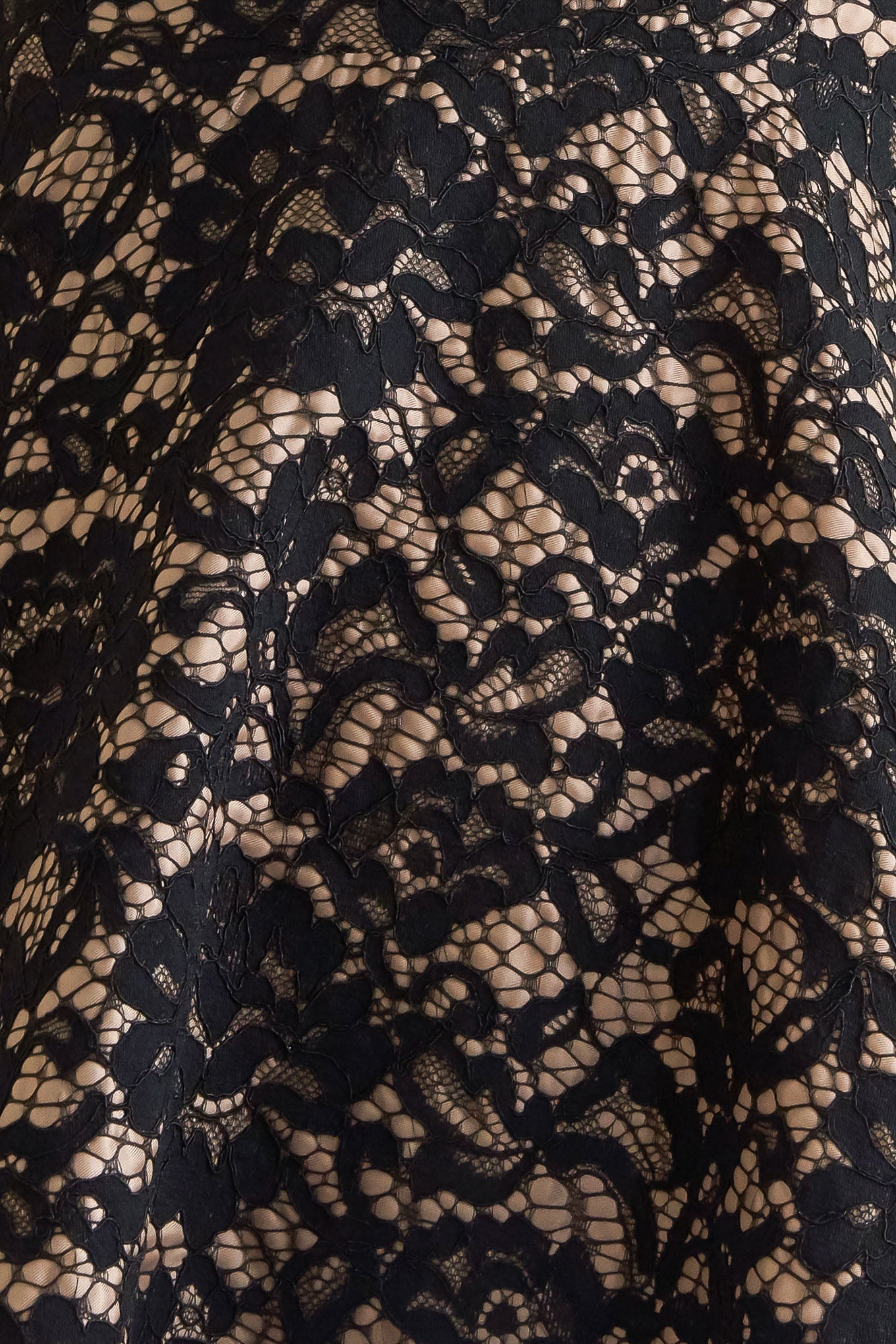 NIGHTFALL CHIC LACE WOVEN MIDI DRESS Flying Tomato