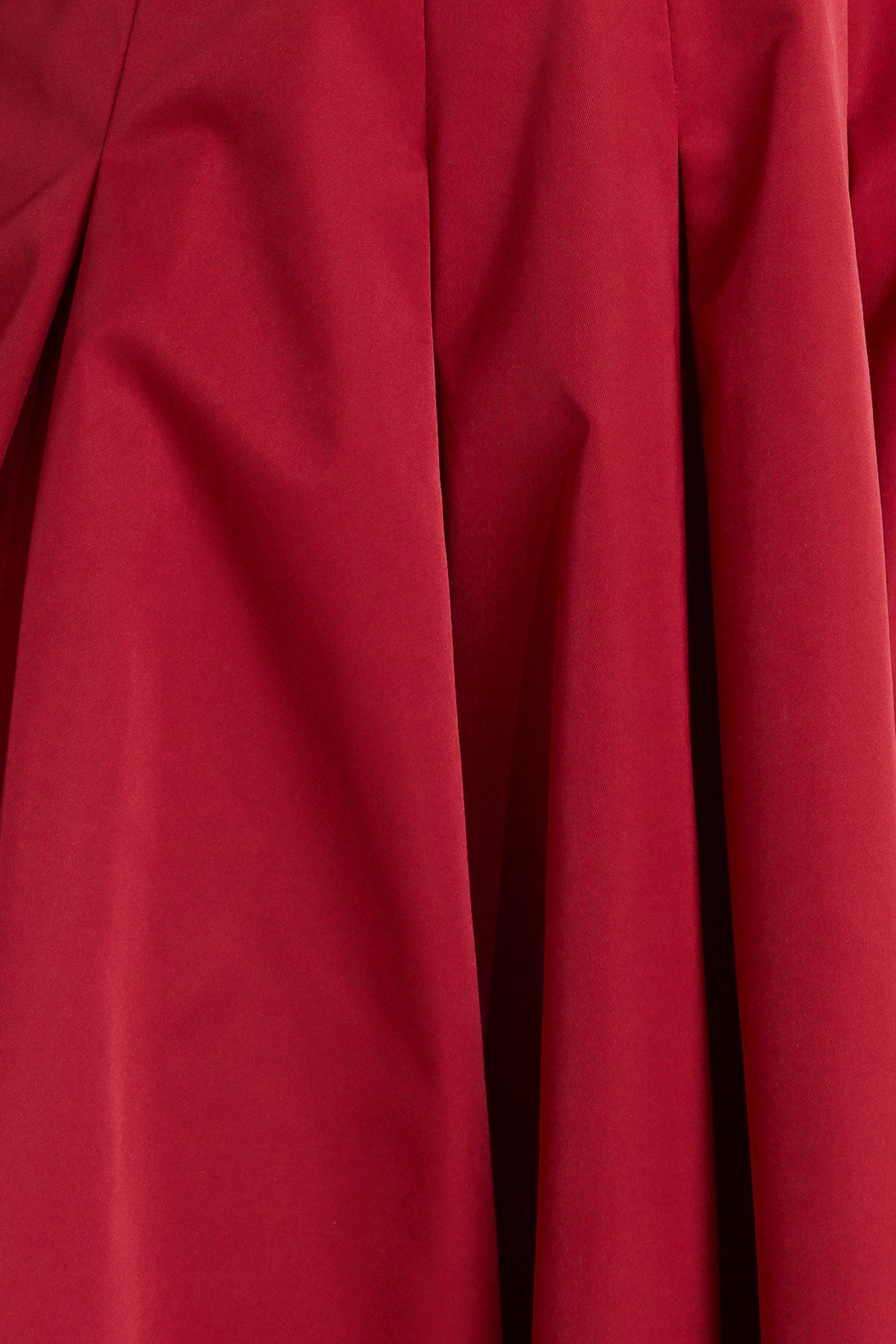 CRIMSON TWIRL WOVEN MIDI DRESS Flying Tomato