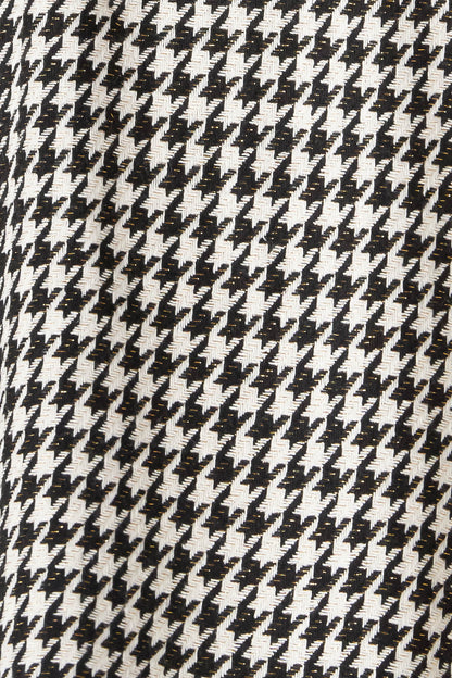 MONOCHROME BALLET WOVEN MIDI DRESS