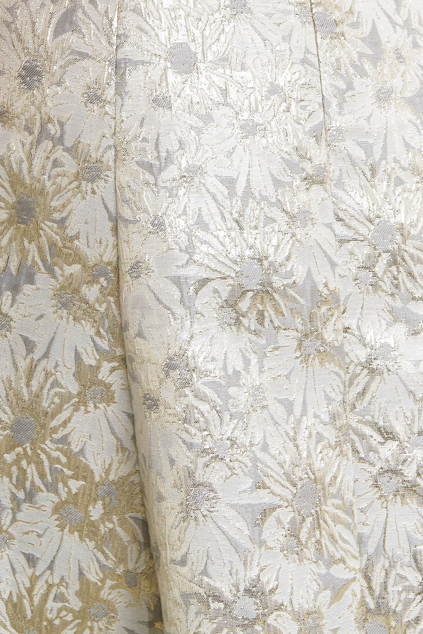 PASTEL BLOOM WOVEN JACQUARD MIDI DRESS Flying Tomato