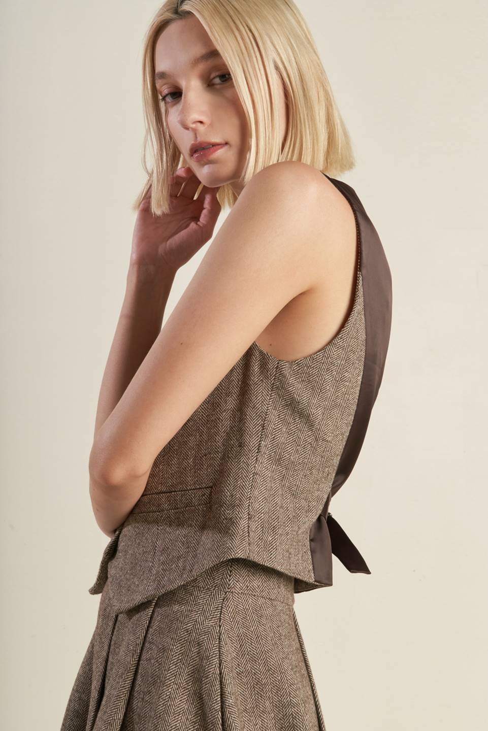 VIBRANT DAZE WOVEN VEST Flying Tomato