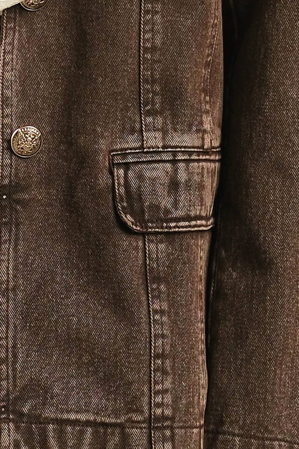 DARING CONFIDENCE DENIM BLAZER Flying Tomato