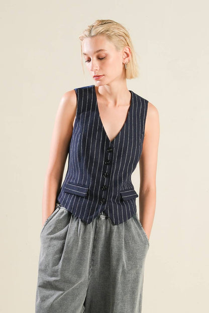 FOREVER CONNECTED WOVEN VEST